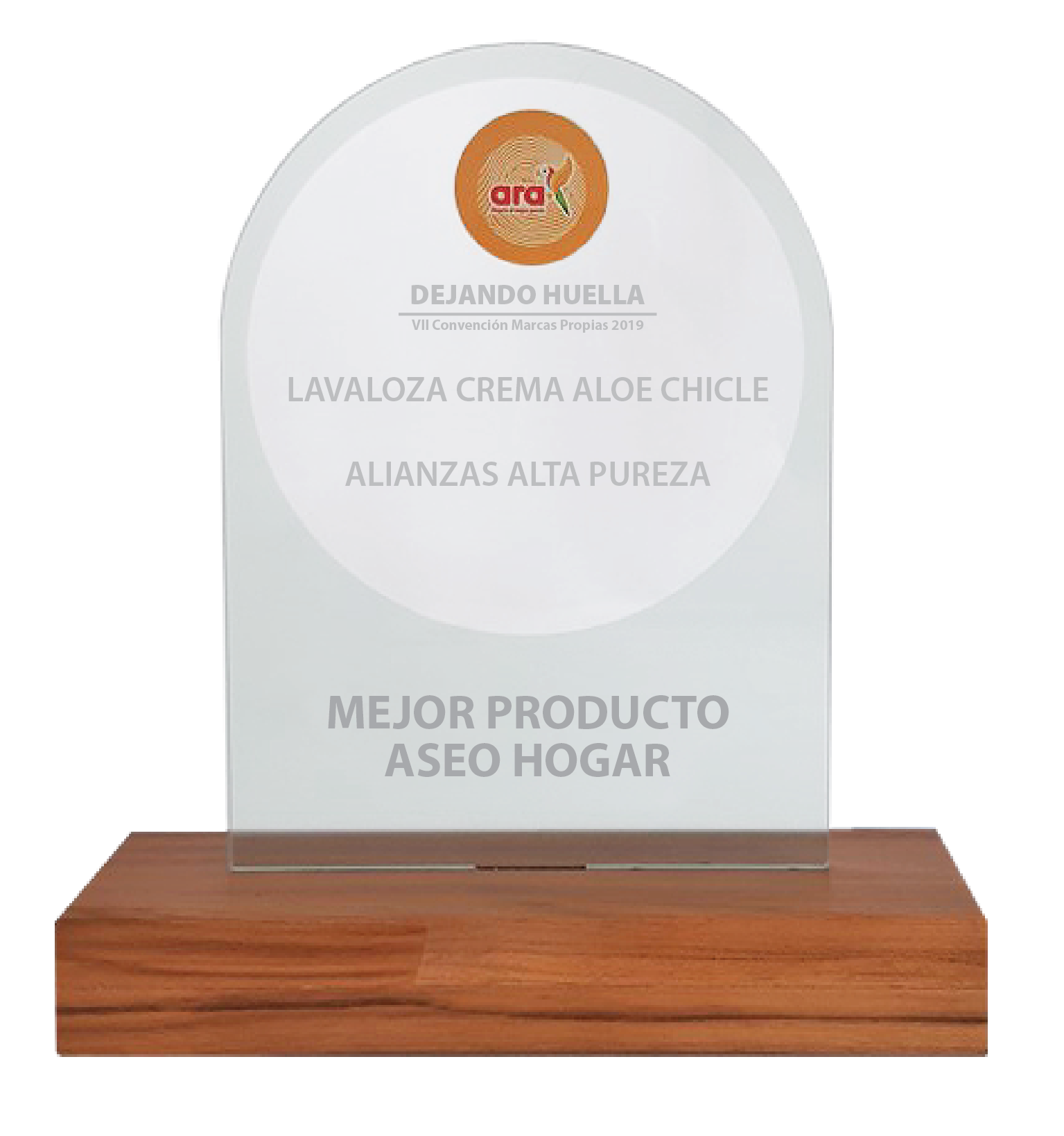 Trofeo Mejor Producto Aseo Hogar